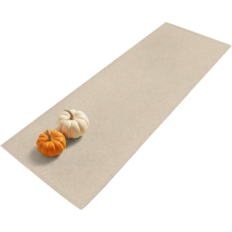 2x6 FT Tan Non‑Slip Washable Runner Rug