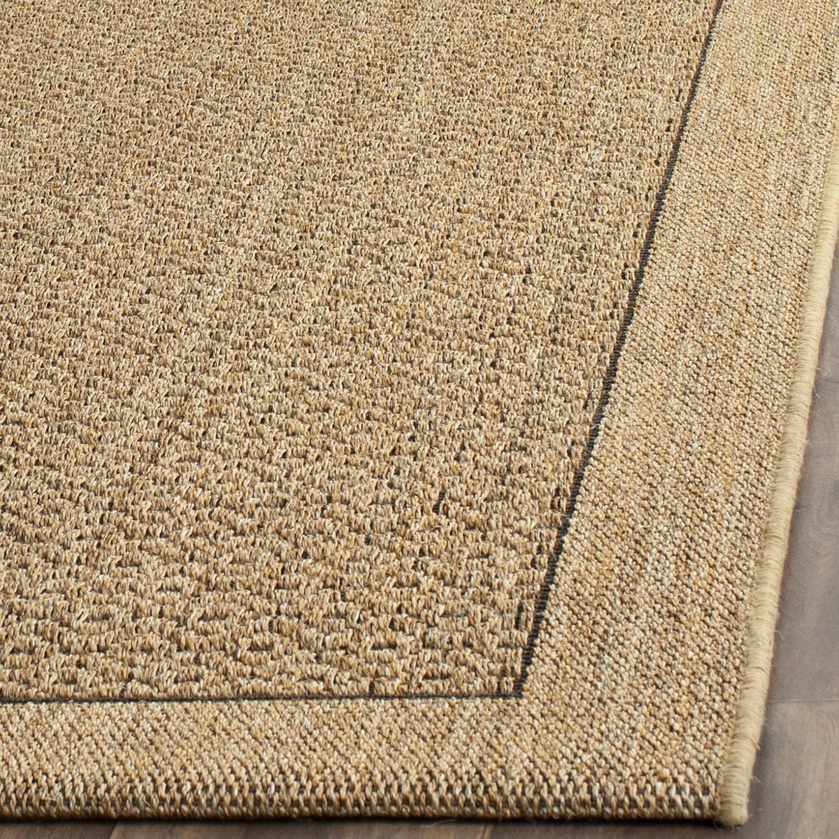 4×6 ft Non‑Shedding Sisal Accent Rug