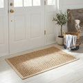 2×3 ft Textured Natural Fiber Accent Rug
