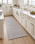 36"x96" Heather‑Beige Non‑Slip Runner Rug