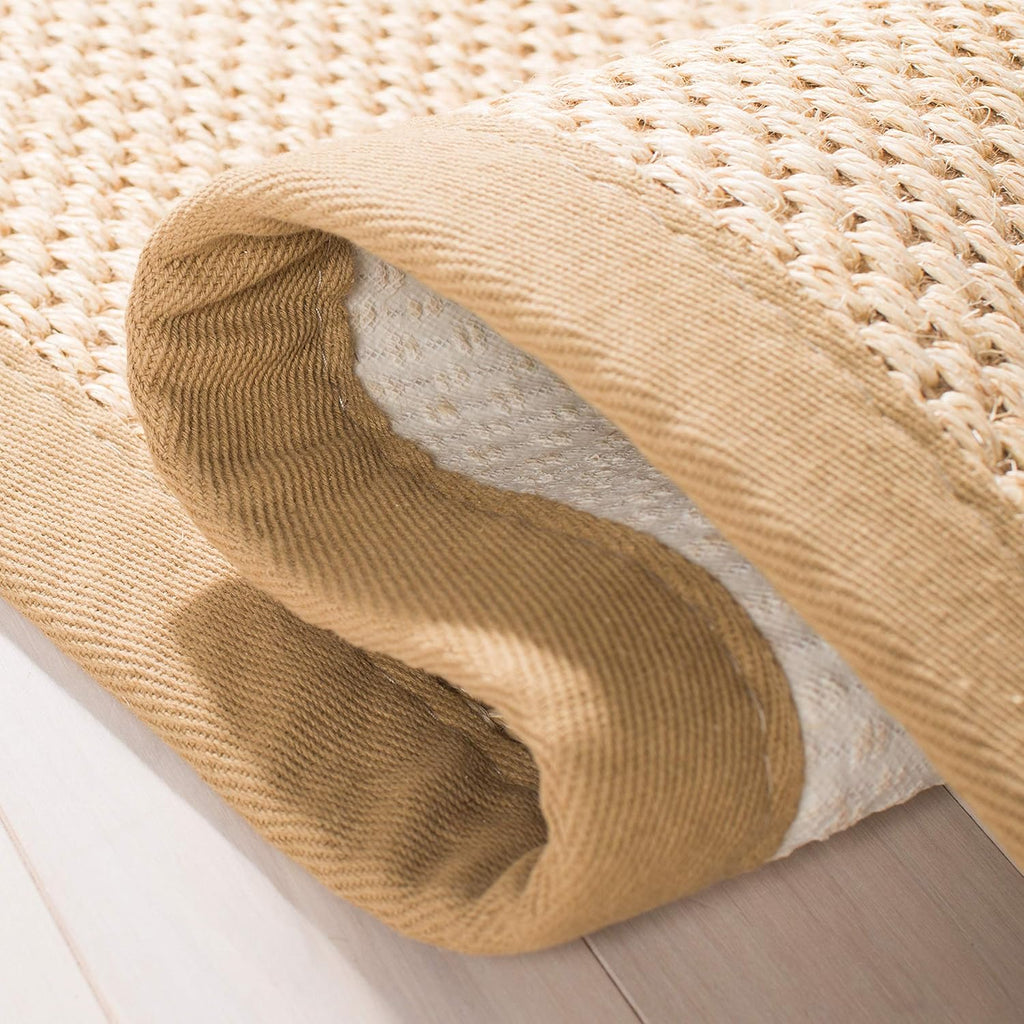 2×3 ft Bordered Woven Sisal Area Rug